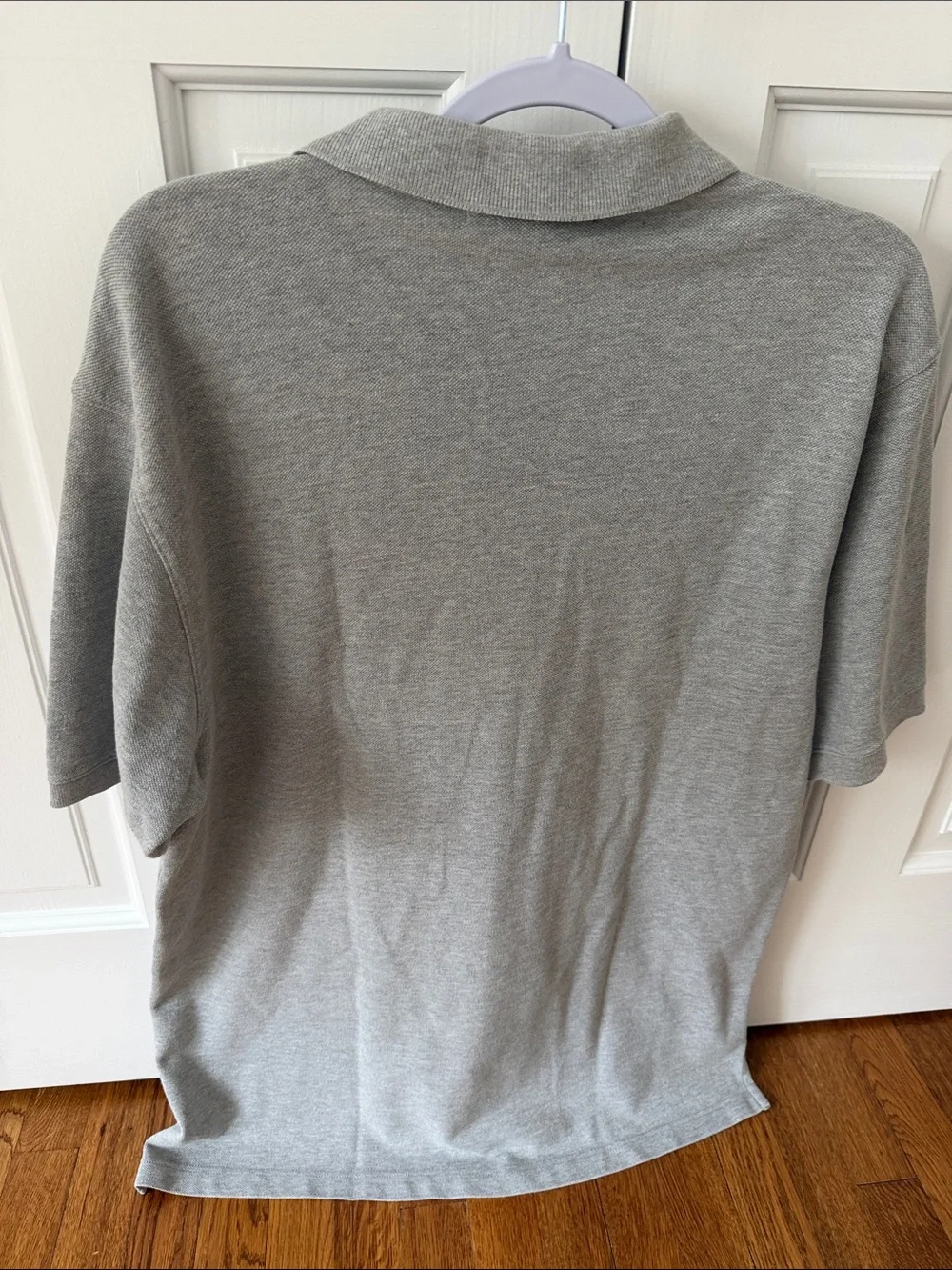 Banana Republic Men's Heather Gray Polo